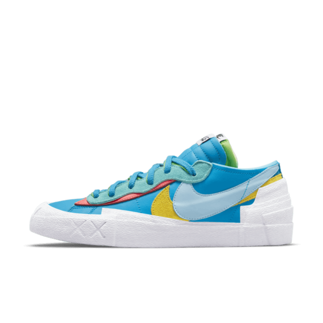 Kaws X Sacai X Nike Blazer Low 'Neptune Blue' DM7901-400