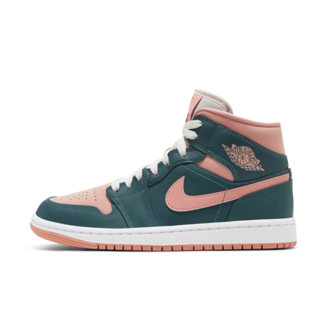 Air Jordan 1 Mid WMNS 'Dark Teal Green' BQ6472-308