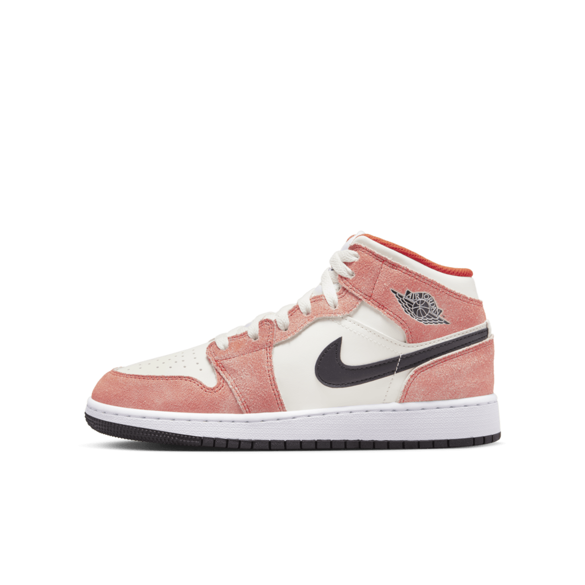 Air Jordan 1 Mid SE GS 'Orange Suede' DV1336-800