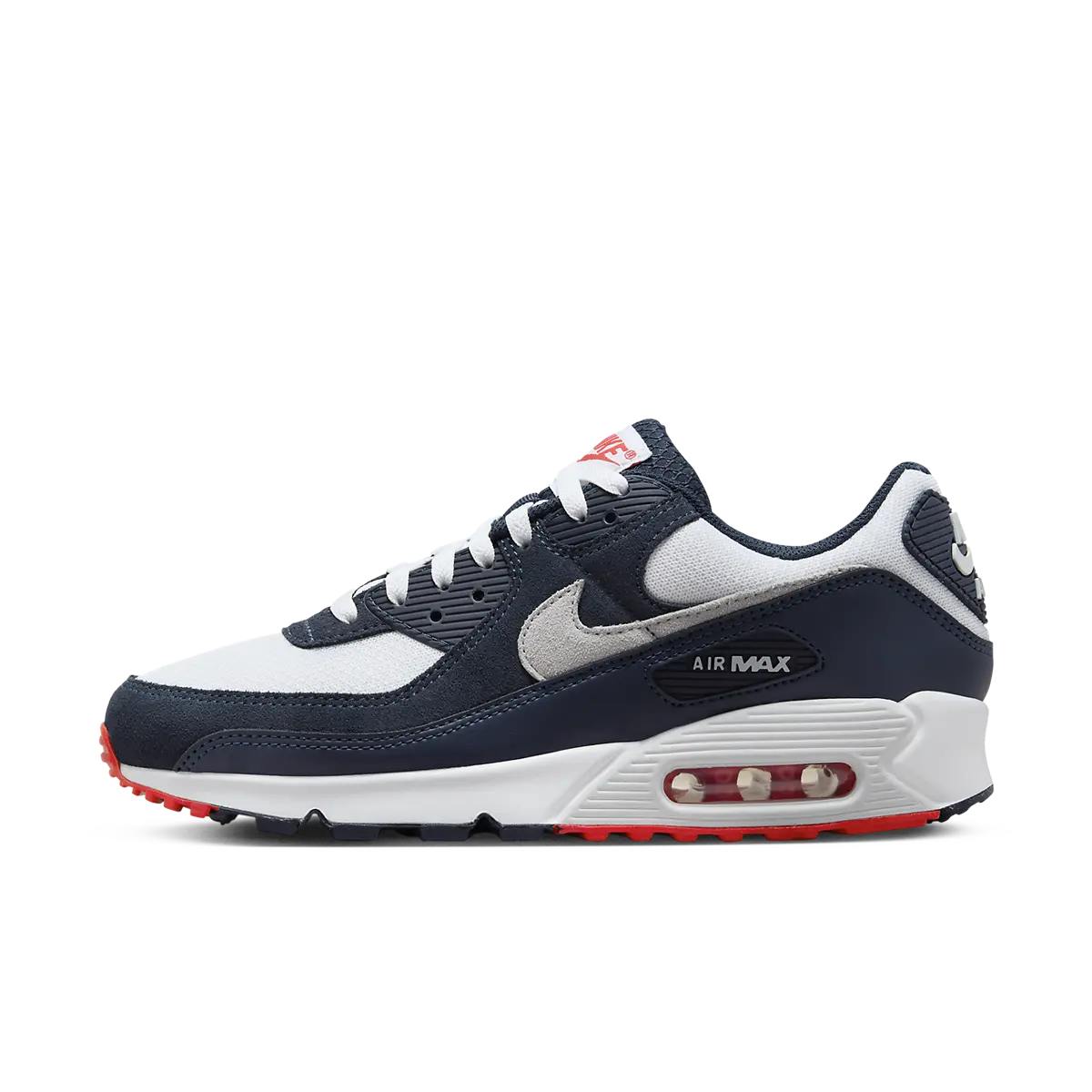 Nike Air Max 90 'Navy Crimson'