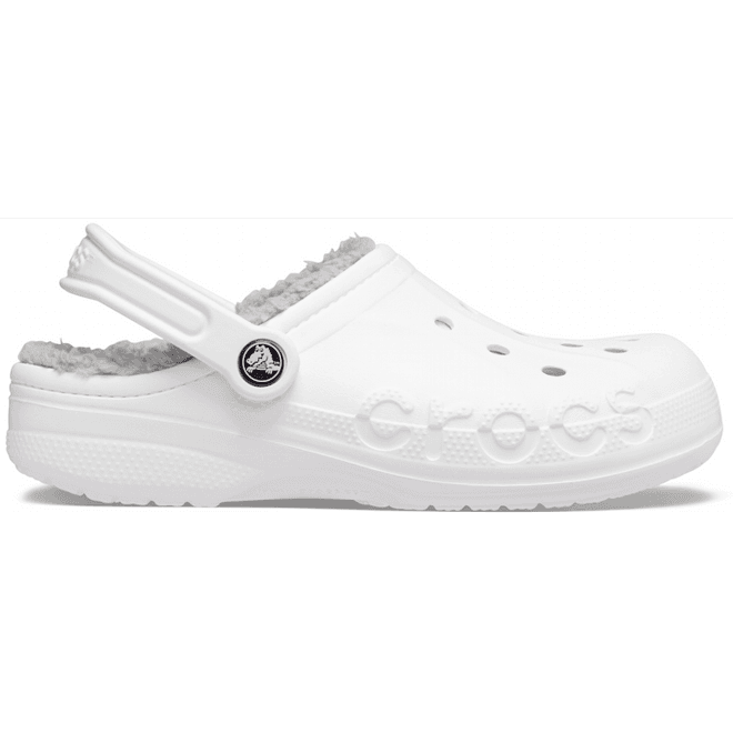 Crocs Baya Lined ClogsWhite / Light Grey