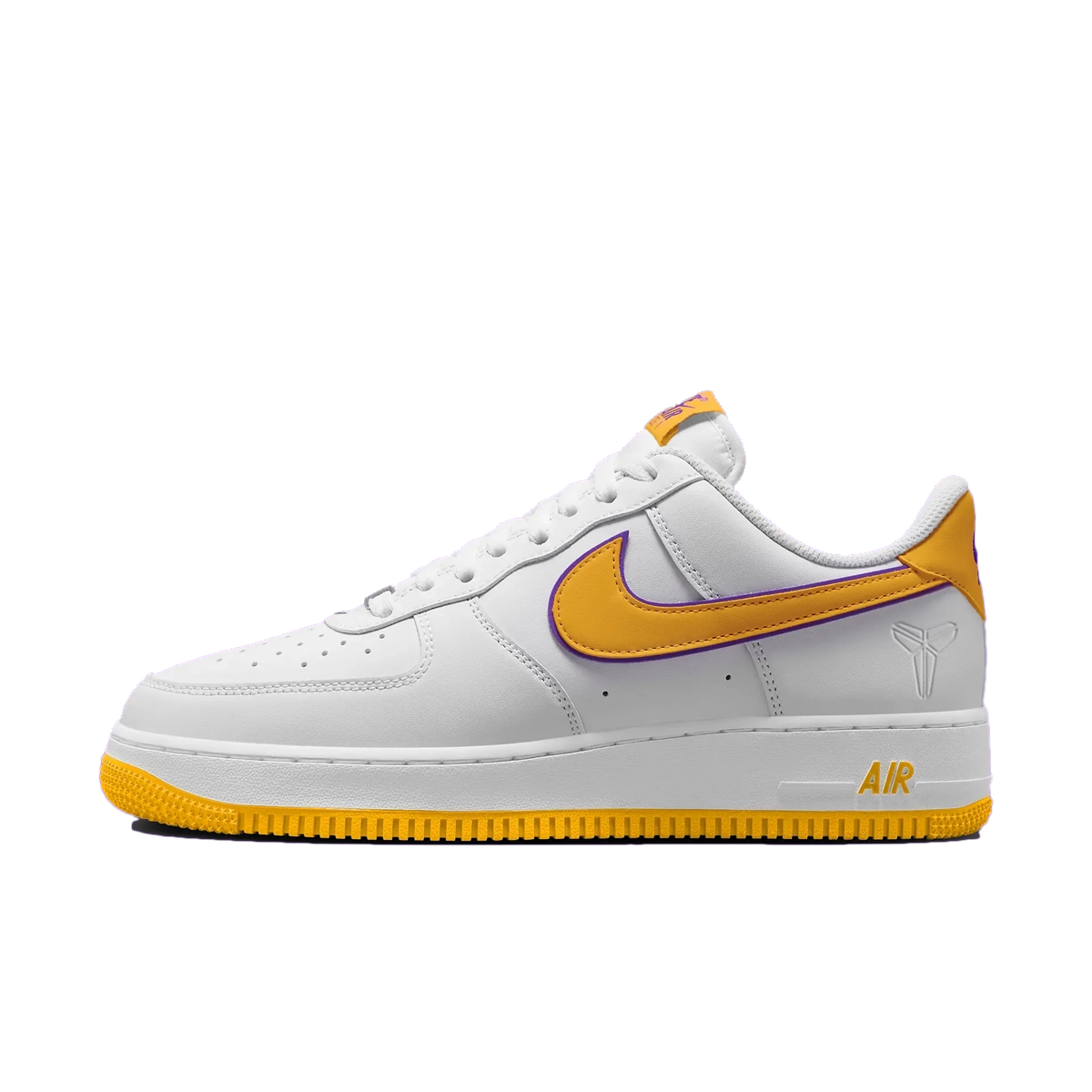 Kobe Bryant x Nike Air Force 1 'Lakers Home' FZ1151-100