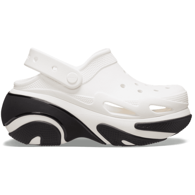 Crocs Unisex Bubble Crush Clogs White
