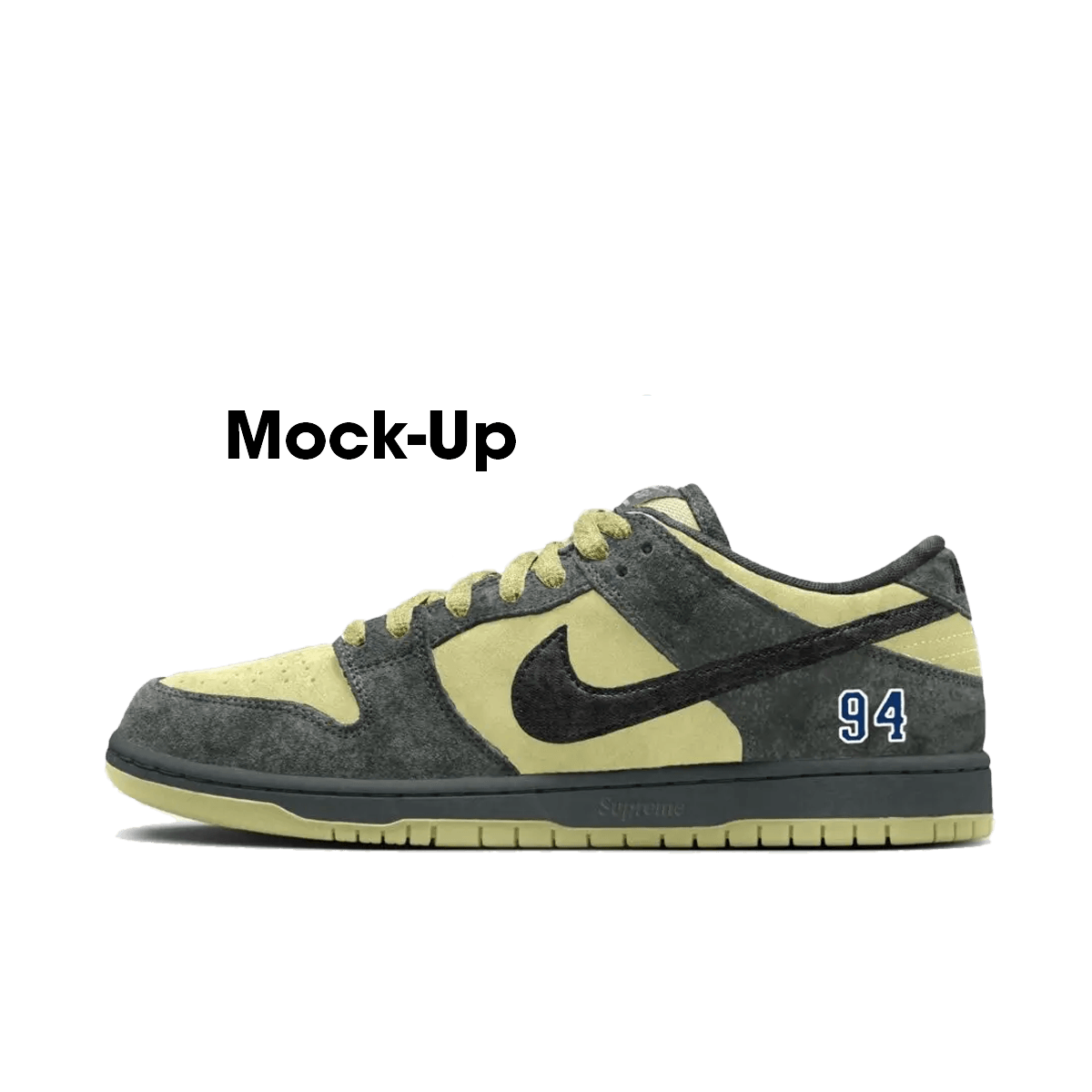 Supreme x Nike SB Dunk Low Pro 'Camper Green' - 2025 HQ8487-300