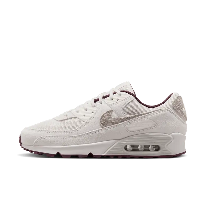 Nike Air Max 90 'Phantom & Burgundy Crush'