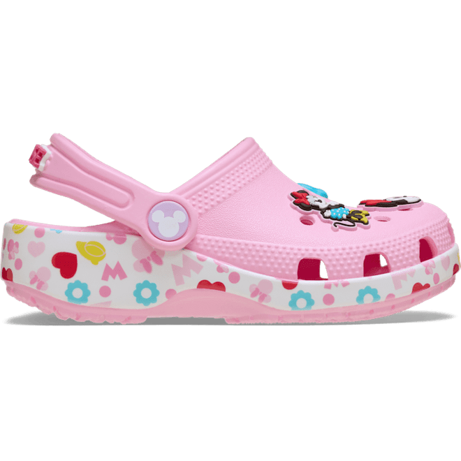 Crocs Kids Toddlers Mickey & Friends Minnie Classic Clogs Multi