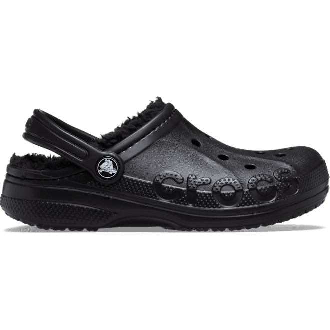 Crocs Baya Lined Clogs Kinder Black