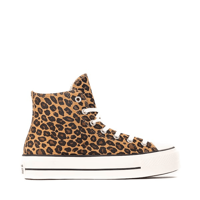 Converse Chuck Taylor All Star Lift Platform Leopard Suede