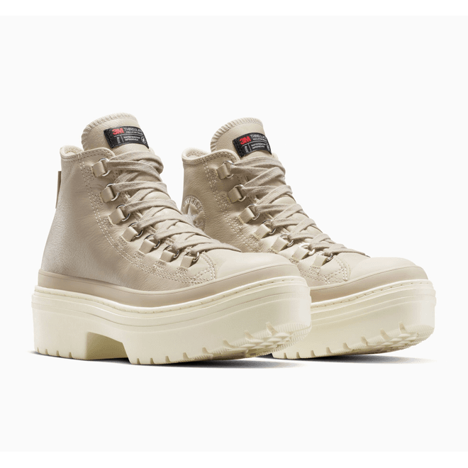 Converse Chuck Taylor All Star Lugged Heel Platform Waterproof Leather 'Papyrus'