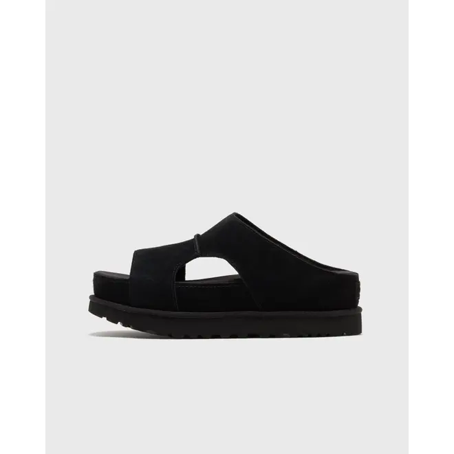 UGG® Goldenstar Hi Cutout Slide Sandal Black