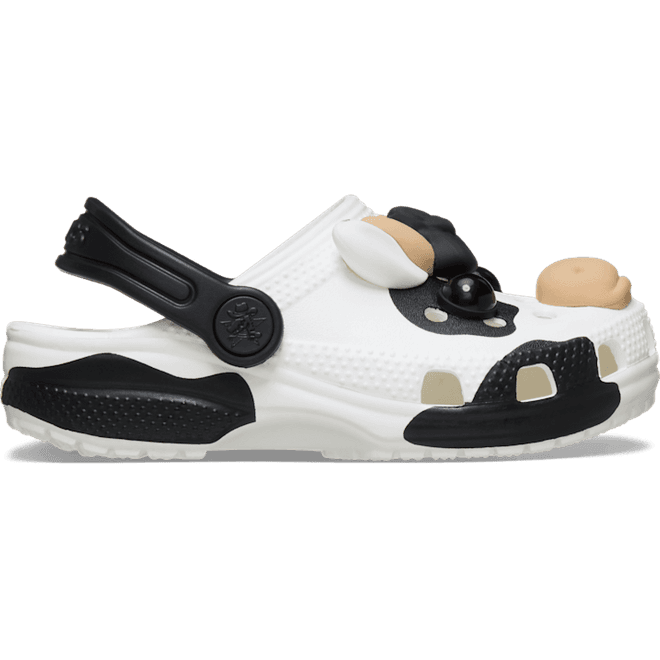 Crocs Toddler IAM Cow Clogs Kinder White