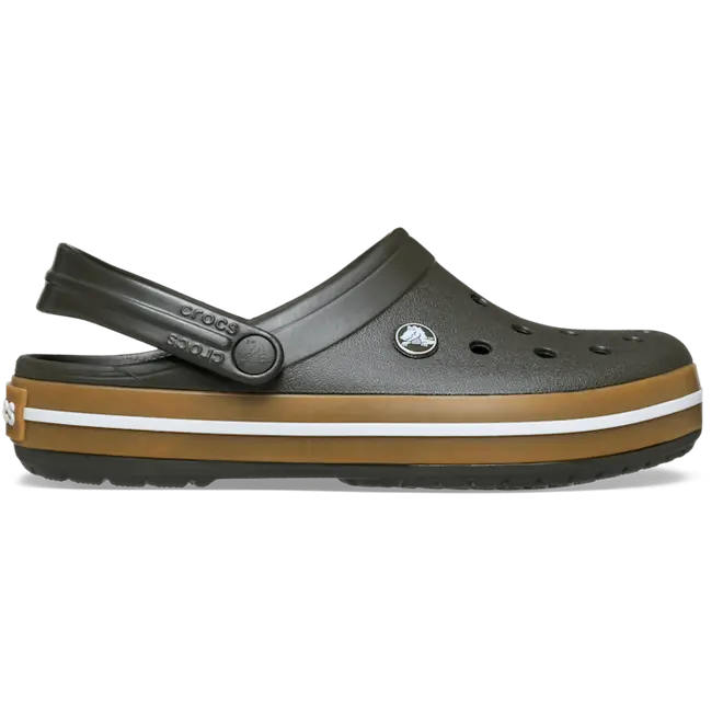 Crocs Crocband Gum Clogs Deep Olive