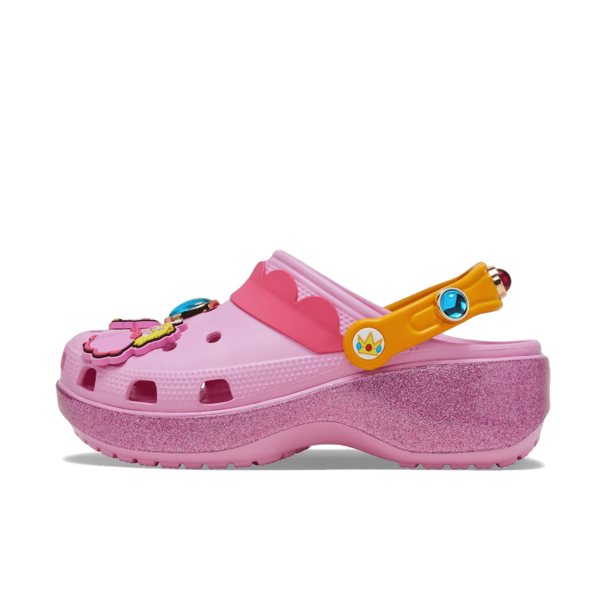 Nintendo's Super Mario x Crocs Classic Platform Clog 'Princess Peach'