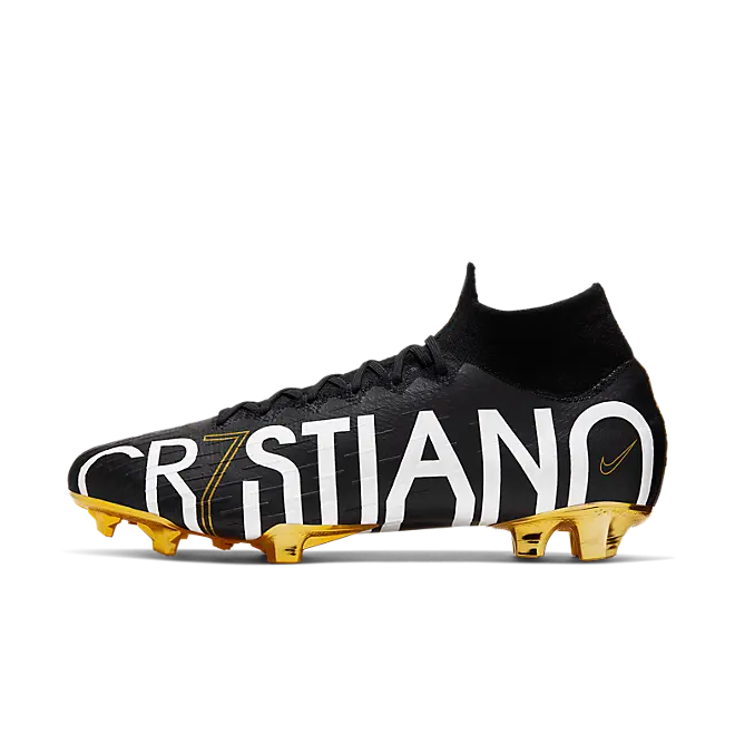 Nike Mercurial Superfly 6 Elite CR7 FG Cristiano Ronaldo Black Gold