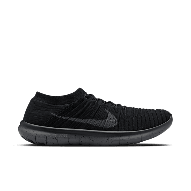 Nike Free RN Motion Flyknit Black Dark Grey