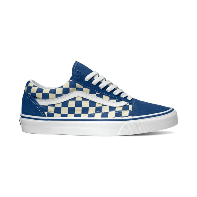 Vans Old Skool Blue Checkerboard