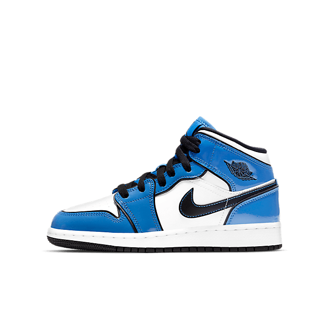 Jordan 1 Mid Signal Blue (GS) BQ6931-402