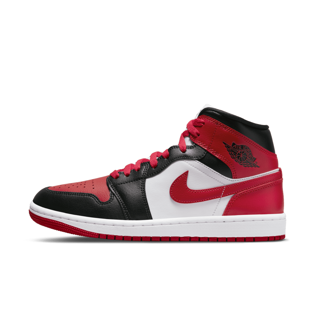 Air Jordan 1 Mid WMNS 'Alternate Bred Toe' BQ6472-079
