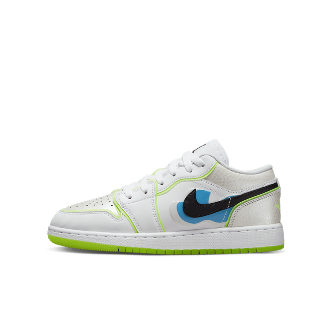 Air Jordan 1 Low SE GS 'Warped Swoosh' DV1324-117