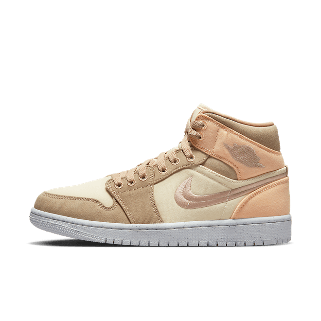 Air Jordan 1 Mid SE WMNS 'Muslin Canvas' DV0427-102