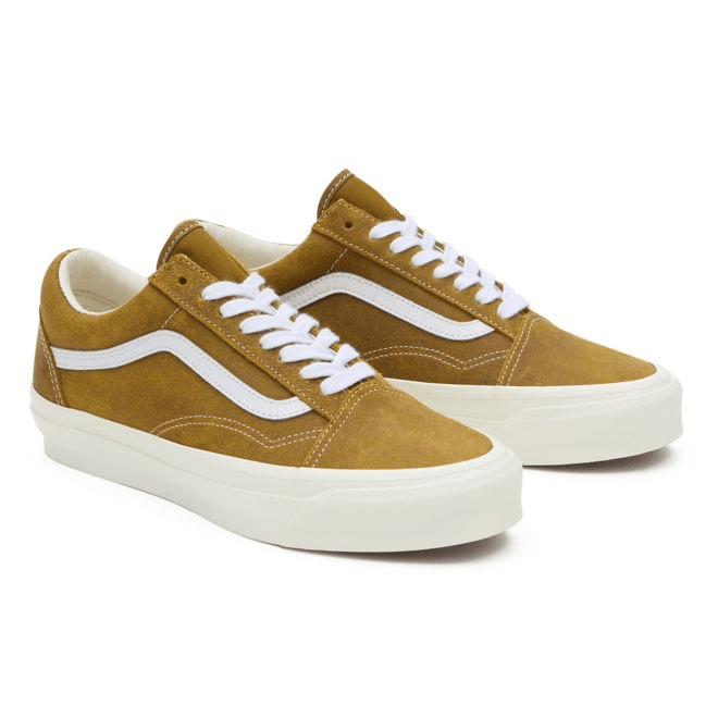 Vans Vault Old Skool 36 LX Wax Leather Golden Brown