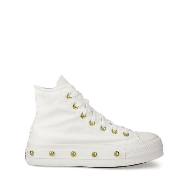 Converse Chuck Taylor All Star Studded Lift Platform 'White Gold'