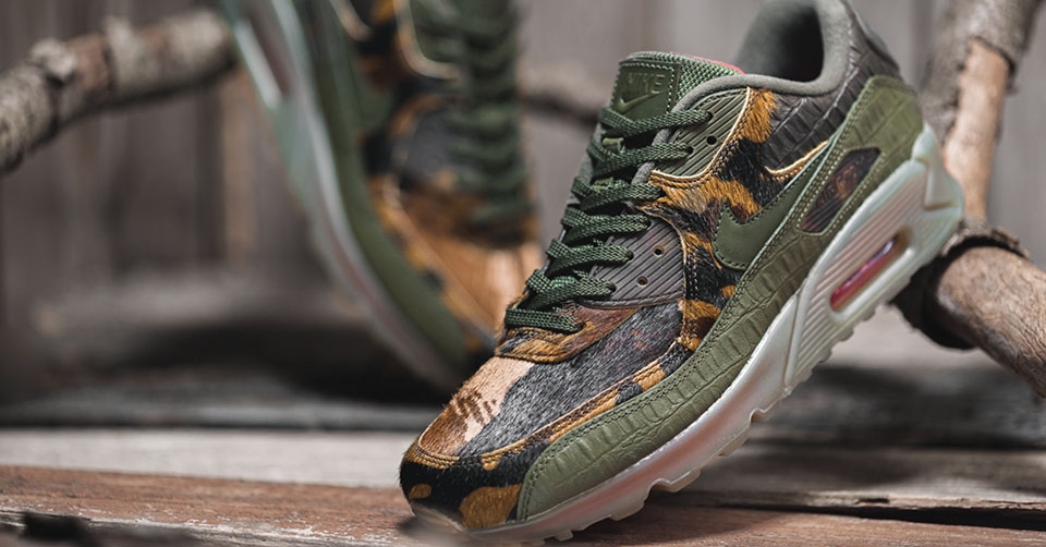De beestachtige Nike Air Max 90 'Camo' released aanstaande vrijdag