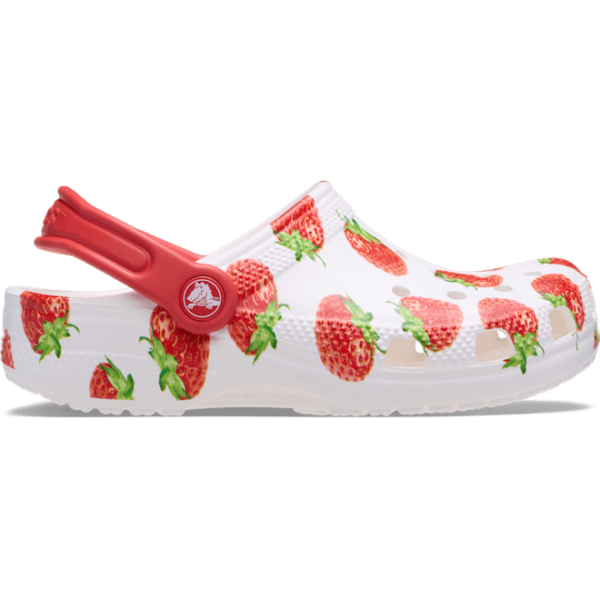 Crocs Kids Classic Fresh Fruits Clogs White