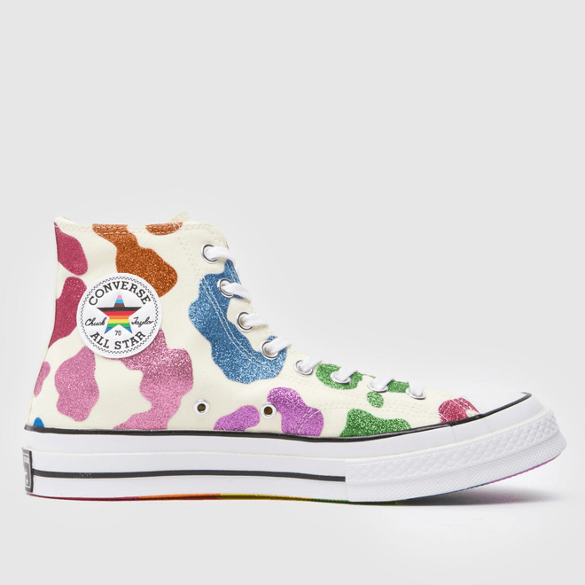 Converse Chuck 70 Pride Egret/Blue/Black