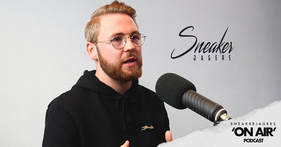 Jasper Lijfering, eigenaar van Amsterdam Vintage Watches, is te gast in aflevering 5 van Sneakerjagers 'On Air' de podcast