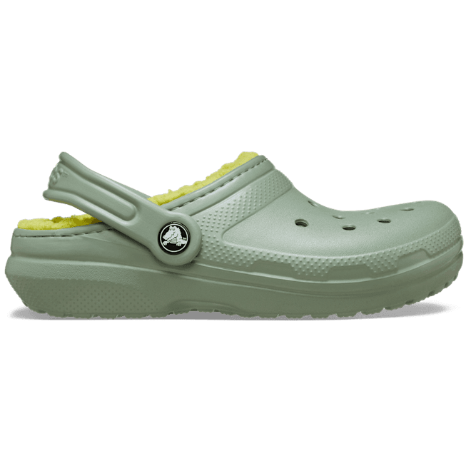 Crocs Toddler Classic Lined Clogs Kinder Moss