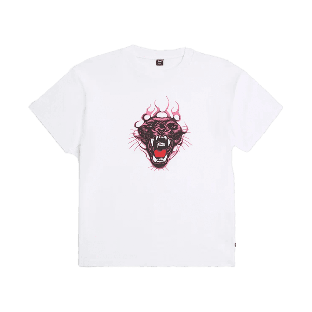 Patta Fire Panther Tee 'White'