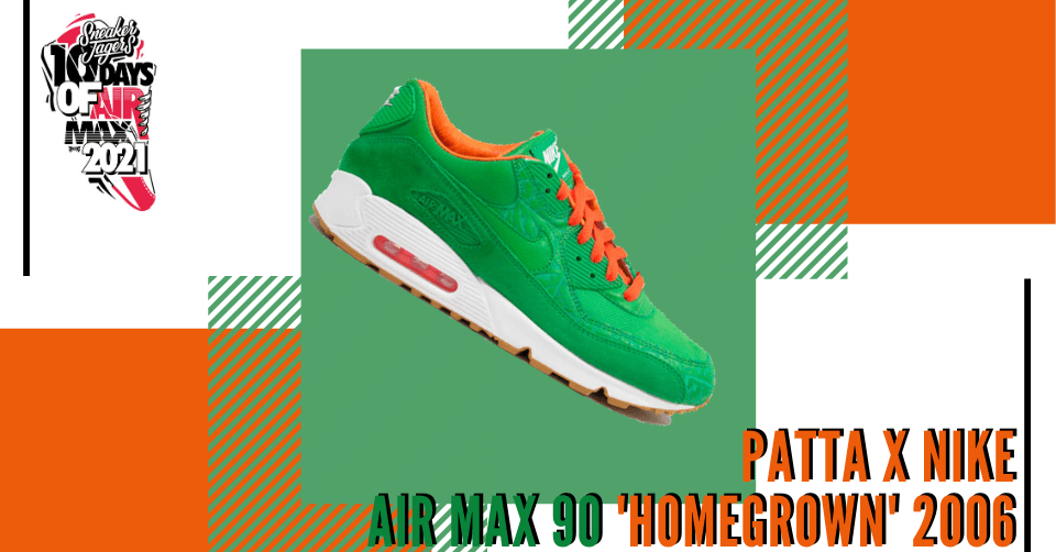 10 days of Air Max day 7 â Patta x Nike Air Max 90 'Homegrown' (2006)
