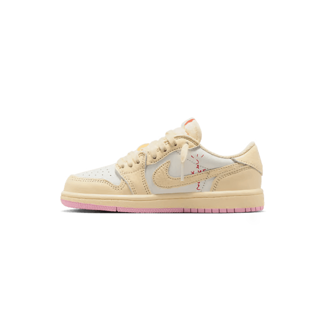 Jordan 1 Retro Low OG SP Travis Scott Shy Pink (PS)