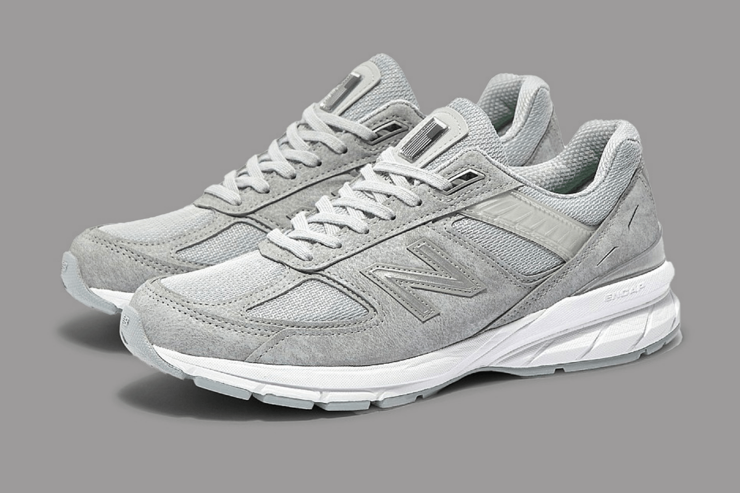 De New Balance 990v5 'Gray' krijgt een vegan uitvoering
