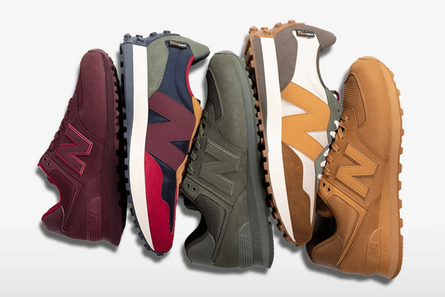 New Balance dropt een 574 & 327 'Winterized' pack