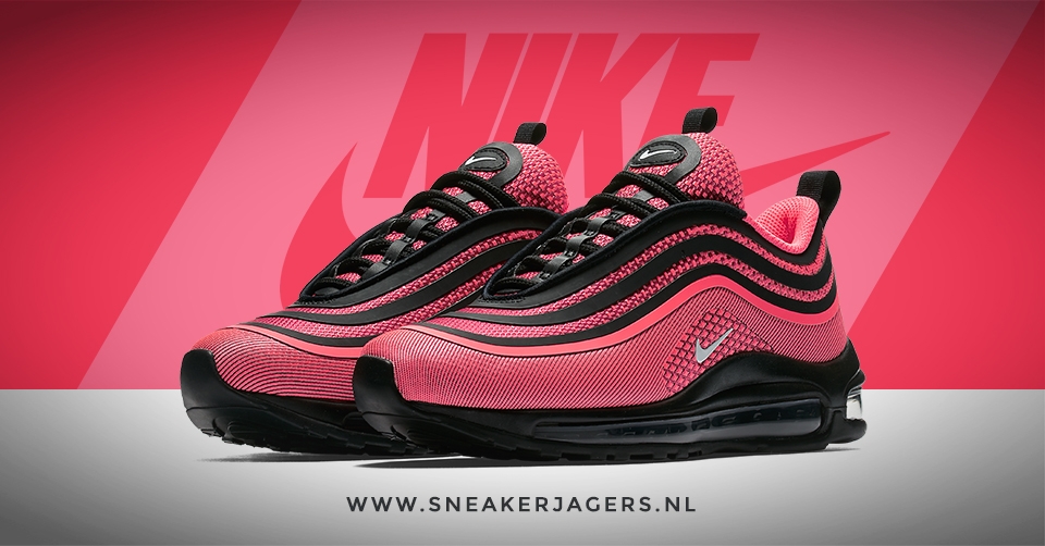 Gruwelijk Nike Air Max 97 Black/Racer Pink colorway