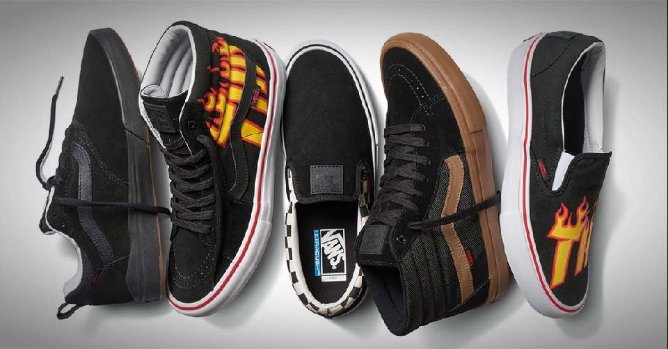 On Fire: Vans x Trasher collaboration