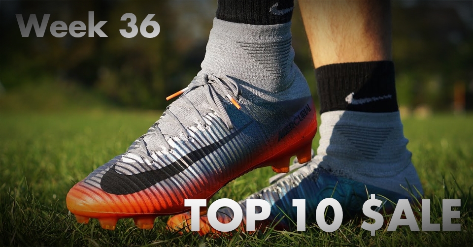 Top 10 $ale voetbalschoenen &#8211; week 36