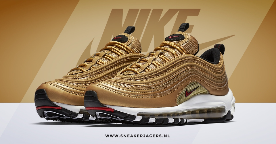 Releasedatum van de Nike Air Max 97 QS Gold  is bekend