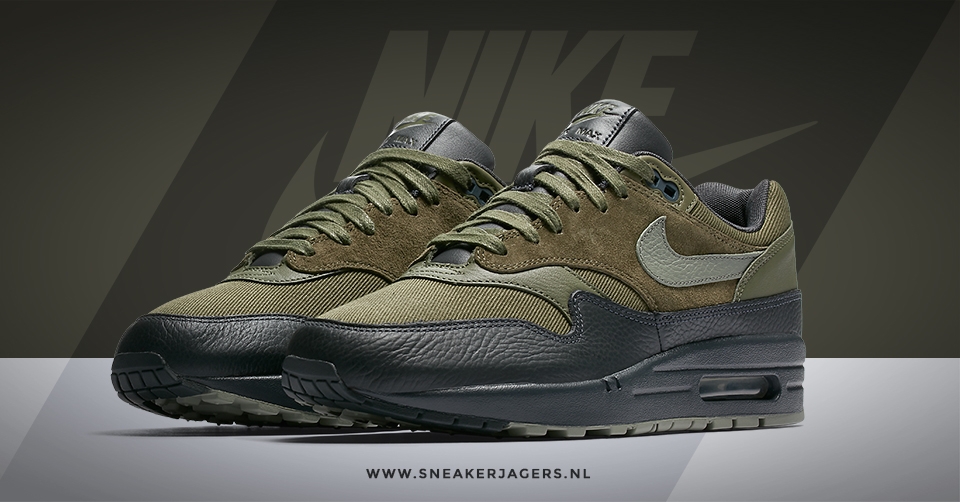 Binnenkort: De Nike Air Max 1 Premium &quot;Dark Stucco&quot;