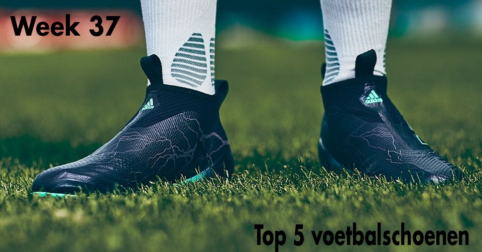Top 5 voetbalschoenen week 37