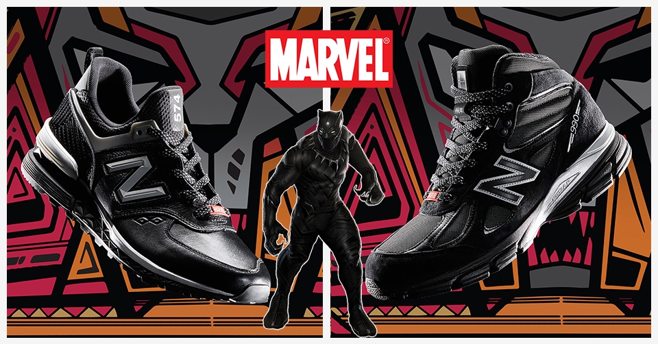 New Balance X Black Panther Marvel collectie
