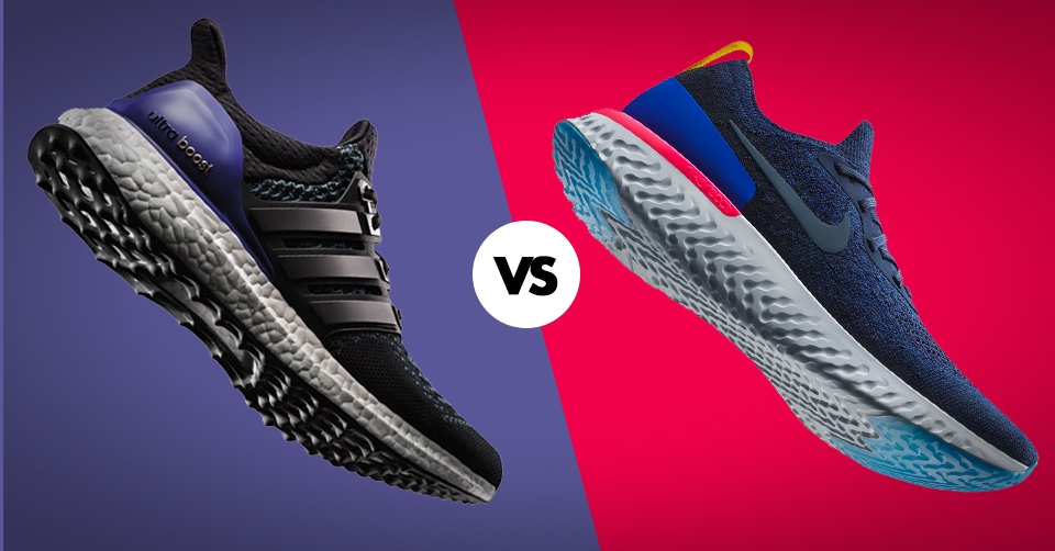 Battle: Nike React vs. adidas Boost