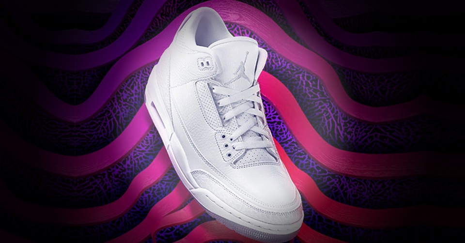 Releasedatum van de Air Jordan 3 ‘Pure White’ is bekend