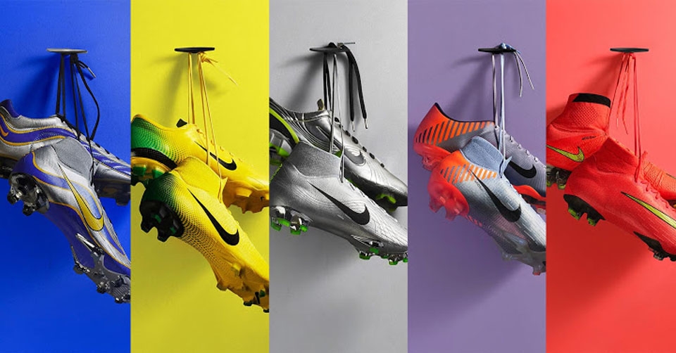 20 jaar snelheid op het WK met de Nike Mercurial