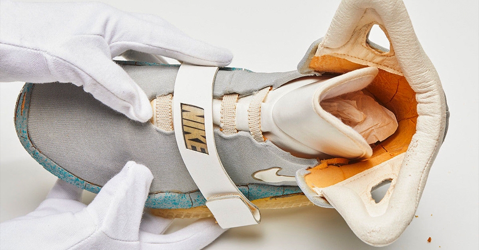 Originele Nike Mag wordt geveild op eBay