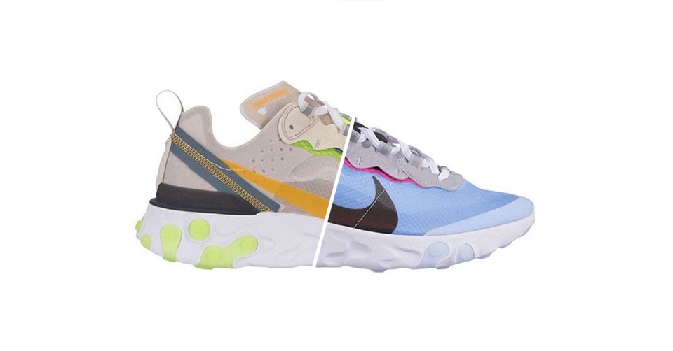 Twee nieuwe colorways van de Nike React Element 87!