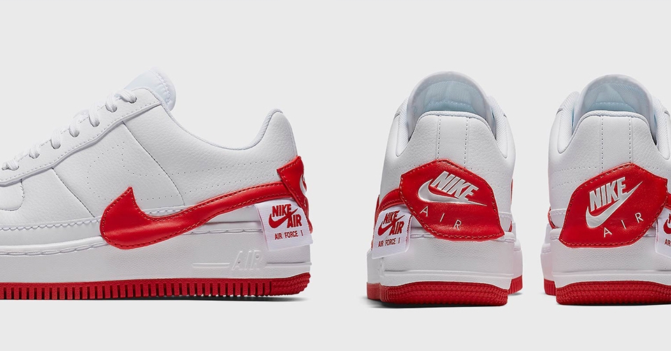 De Air Force 1 Jester nu ook in Red/White