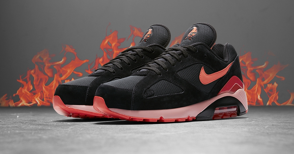 Heat met de nieuwe Nike Air Max 180 ‘Fire and Ice’